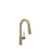 Baril Single-hole bar / prep kitchen faucet with 2-function pull-down spray