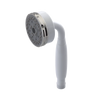 Rubinet 3 Function Hand Held Shower Only White