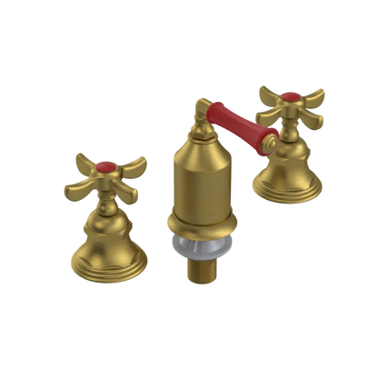 Rubinet Bidet Fitting with Spray, Diverter, and Vacum Breaker (Less Drain) Antique Brass Matt