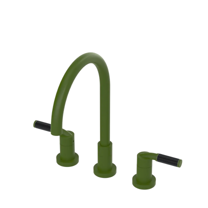 Rubinet Widespread Kitchen Set Green Envy