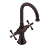 Rubinet Single Hole Dual Handle Lav. Set. (less drain) Oil Rubbed Bronze