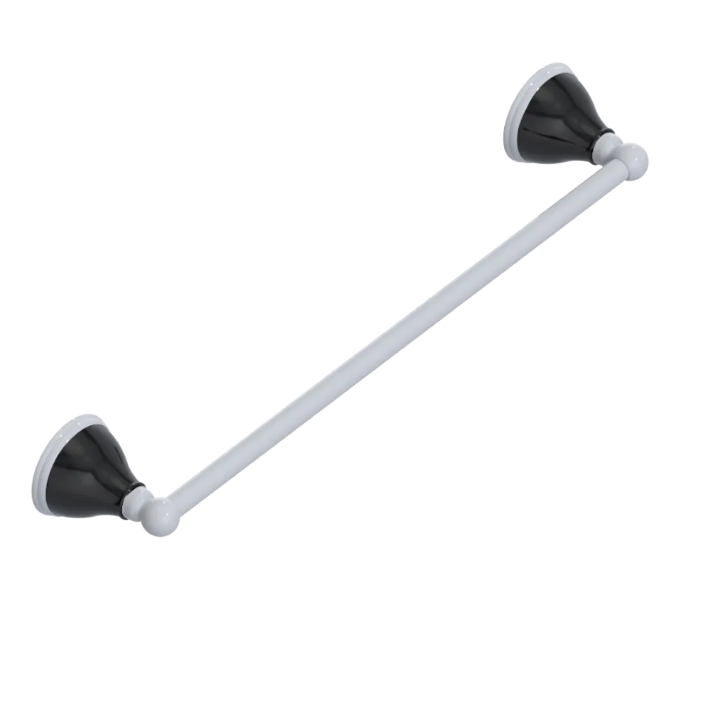 Rubinet Towel Bar 18" White