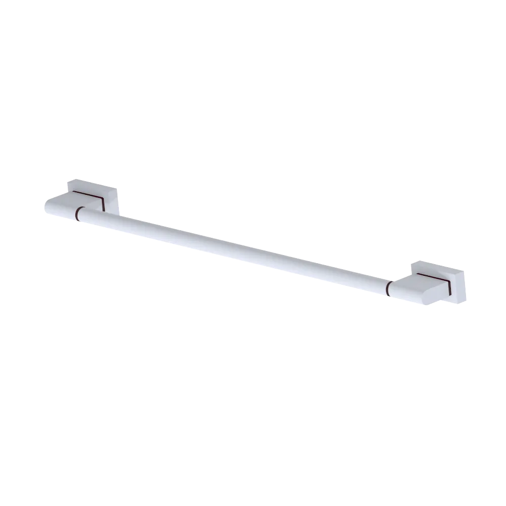 Rubinet Towel Bar 18" Matt White