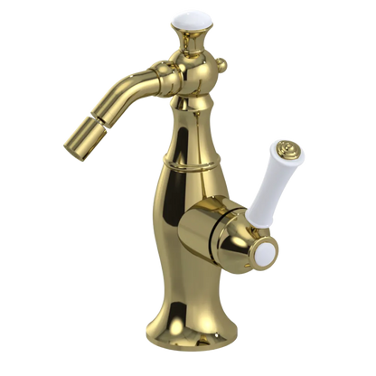 Rubinet Single Control Bidet Fitting (less drain) Natural Brass