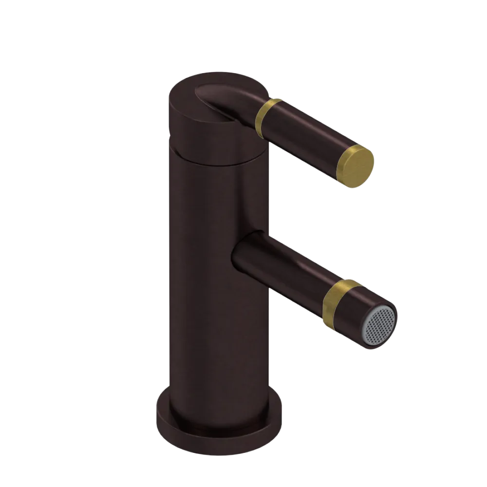 Rubinet Single Control Bidet Fitting (less drain) Tuscan Brass