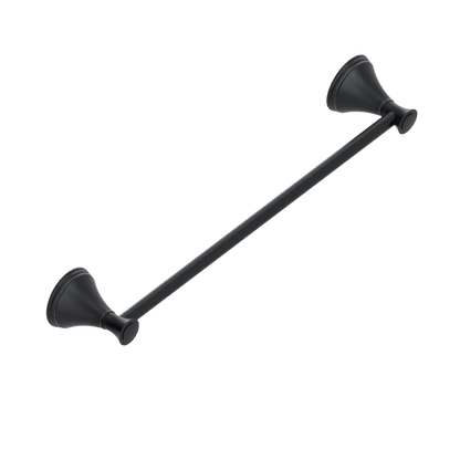 Rubinet Towel Bar 18" Matt Black