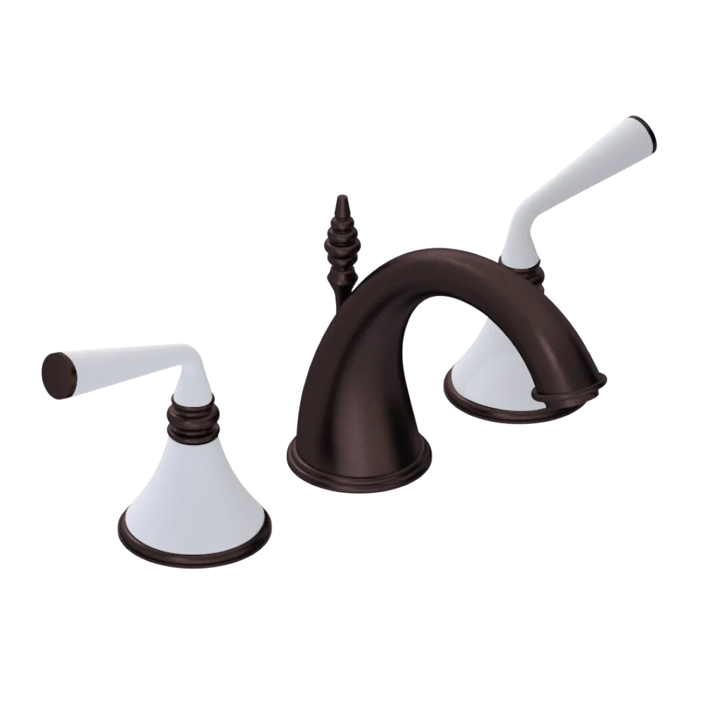 Rubinet Widespread Lav. Set. (less drain) Oil Rubbed Bronze