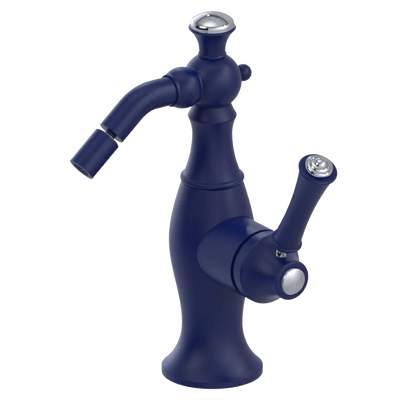 Rubinet Single Control Bidet Fitting (less drain) Midnight Blue