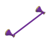 Rubinet Towel Bar 18" Purple Haze