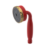 Rubinet 3 Function Hand Held Shower Only Red