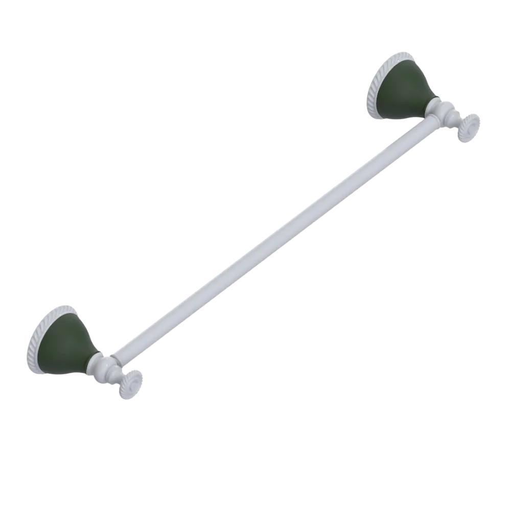 Rubinet Towel Bar 18" White