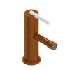 Rubinet Single Control Bidet Fitting (less drain) Antique Copper Matt