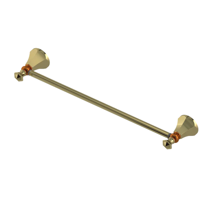Rubinet Towel Bar 18" Natural Brass