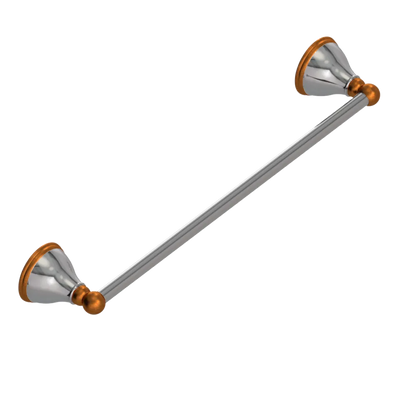 Rubinet Towel Bar 18" Polished Nickel