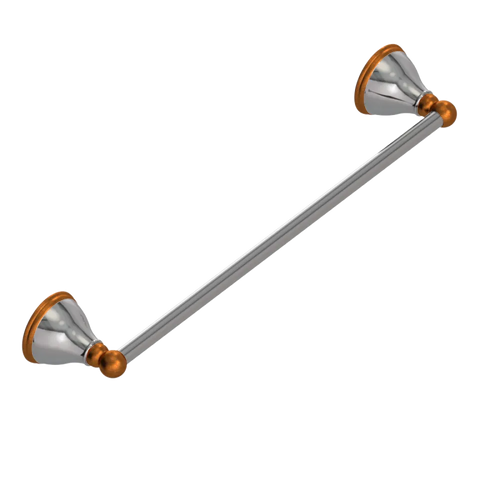 Rubinet Towel Bar 18" Polished Nickel