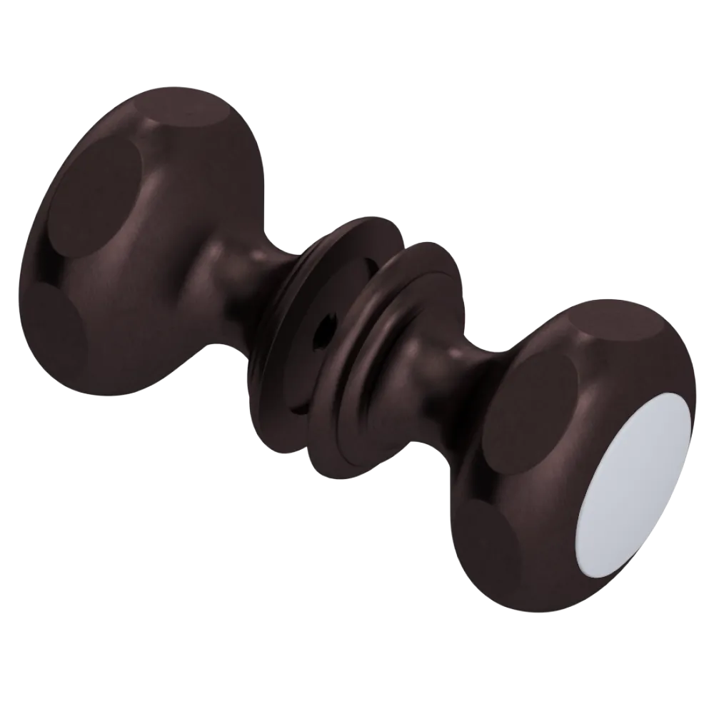Rubinet Shower Door Knob (set) Oil Rubbed Bronze
