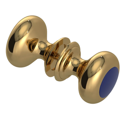 Rubinet Shower Door Knob (set) Gold