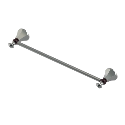 Rubinet Towel Bar 18" Satin Nickel