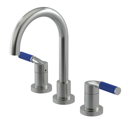 Rubinet Widespread Lav. Set. (less drain) Satin Nickel