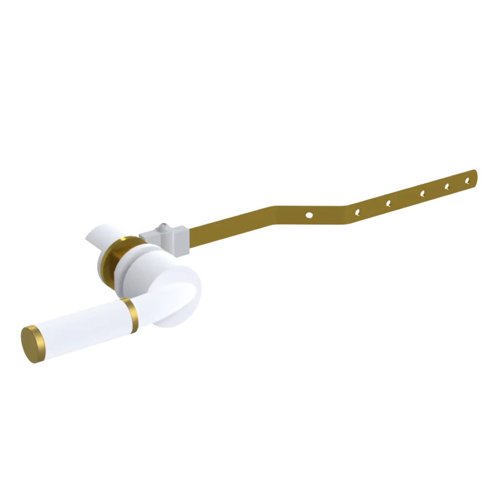 Rubinet Trip Levers Matt White