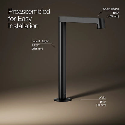 Components® Bathroom sink faucet spout with Row design, 1.2 gpm