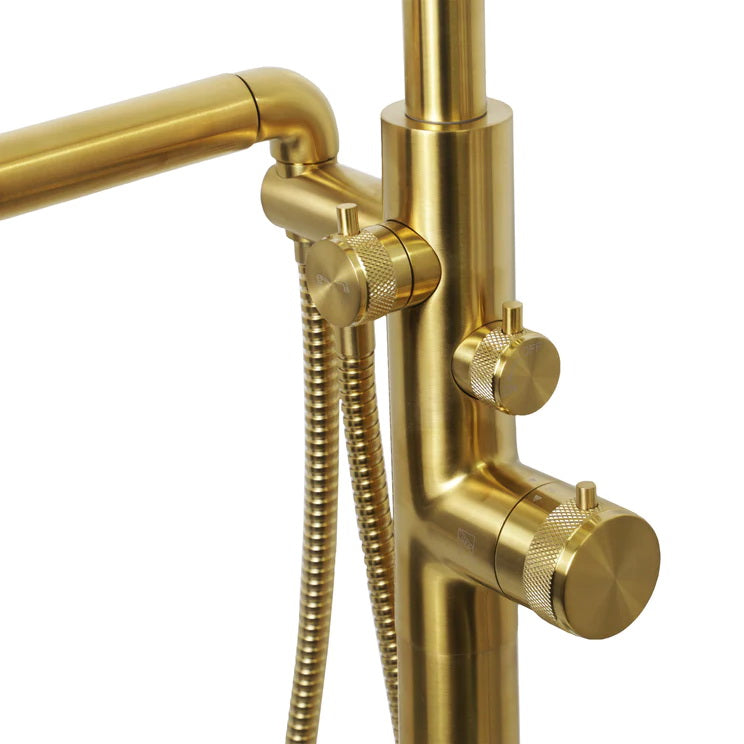 Noho Thermostatic - Freestanding Tub Filler F72200 - Golzar Home