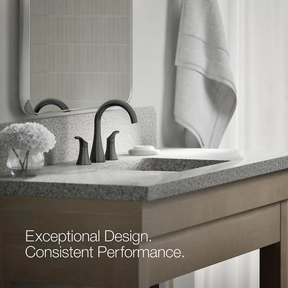 Simplice® Widespread bathroom sink faucet, 0.5 gpm