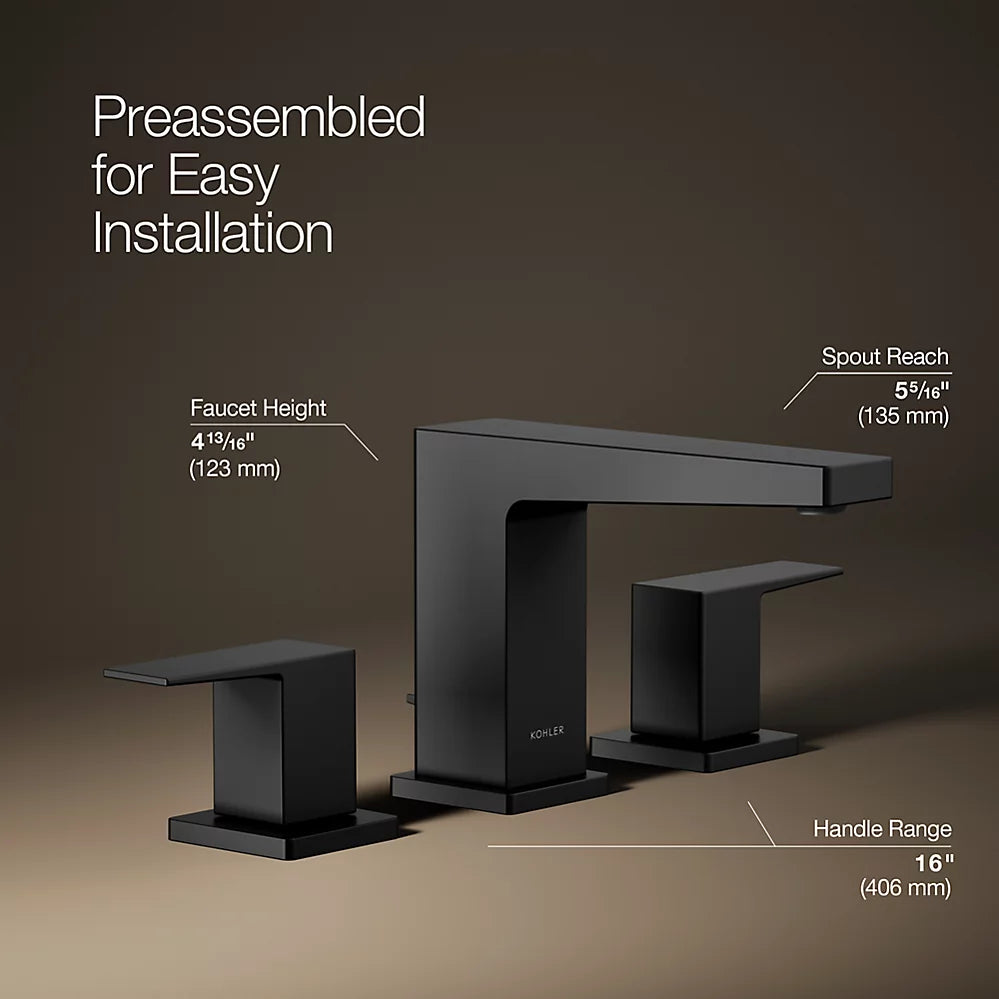 Honesty® Widespread bathroom sink faucet, 1.2 gpm