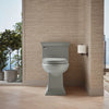 Kohler Memoirs® Stately One-piece compact elongated toilet with skirted trapway, 1.28 gpf - Golzar Home