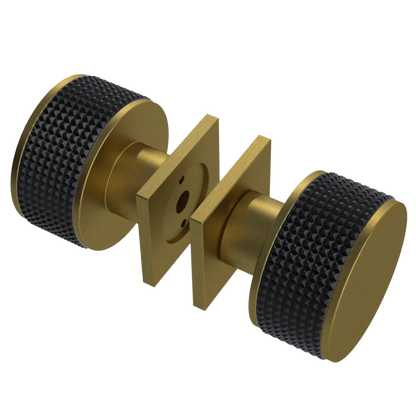Rubinet Shower Door Knob (set) Antique Brass Matt