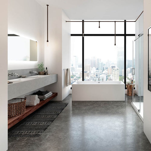KALIA PRECISO - Wall-mount lavatory faucet (without drain)