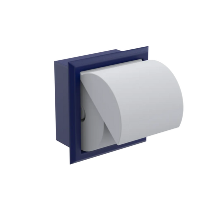 Rubinet RECESSED TOILET PAPER HOLDER Midnight Blue