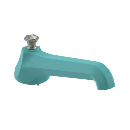 Rubinet Tub Filler Spout Deck Mount Aqua