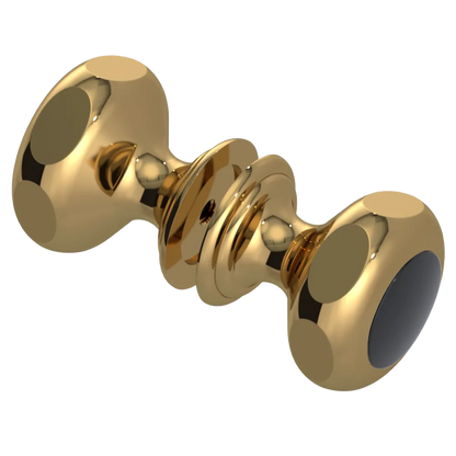 Rubinet Shower Door Knob (set) Gold