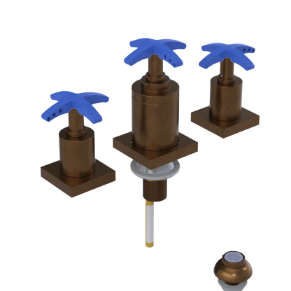 Rubinet Bidet Fitting with Spray, Diverter, and Vacuum Breaker (less drain) Oil Rubbed Bronze