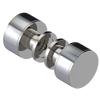 Rubinet Shower Door Knob (set) Polished Nickel