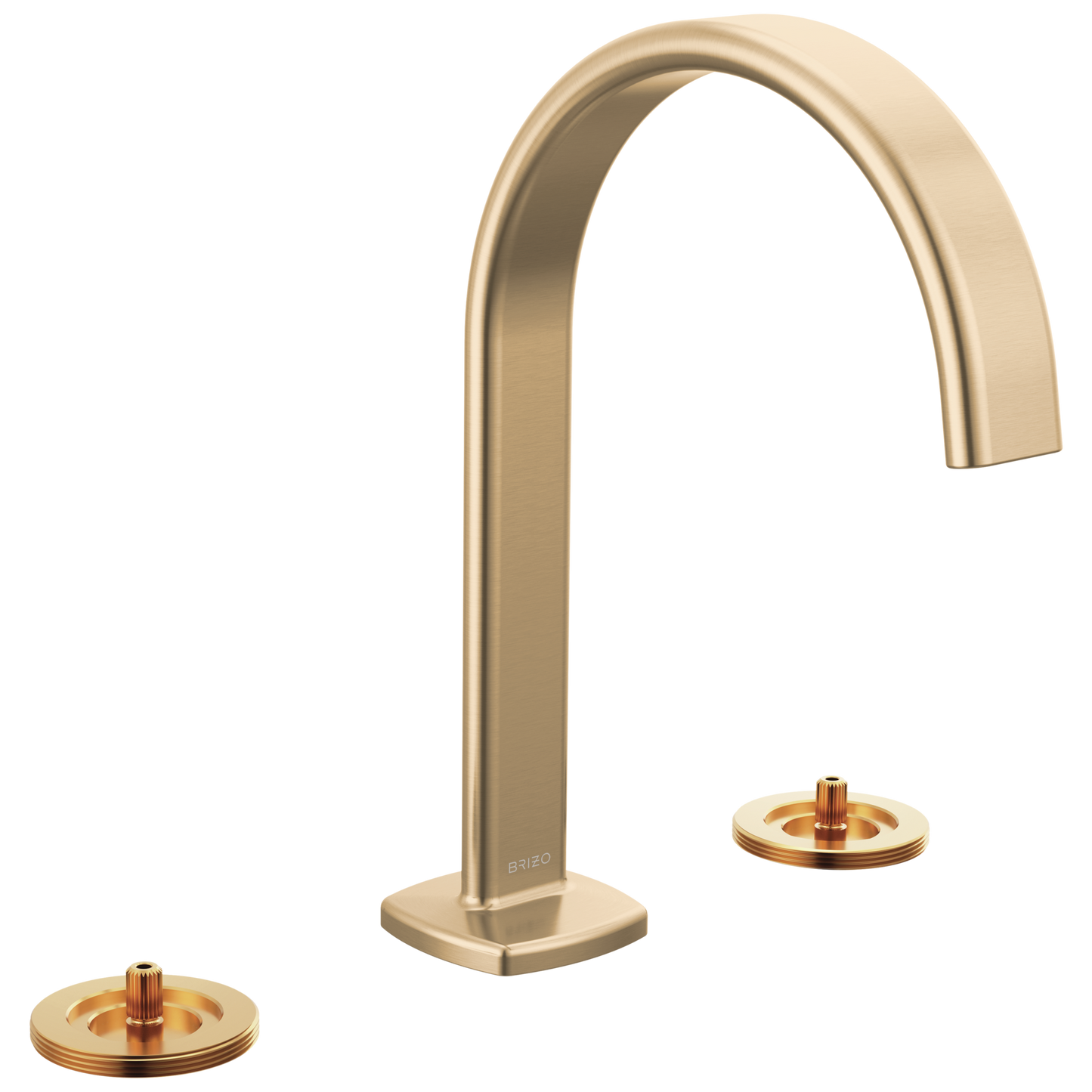 Brizo Widespread Lavatory Faucet With Arc Spout Less Handles