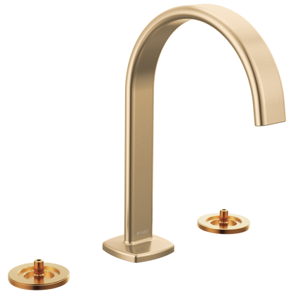 Brizo Widespread Lavatory Faucet With Arc Spout Less Handles