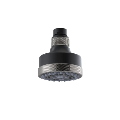 Rubinet 3 FUNCTION SHOWER HEAD Matt Black