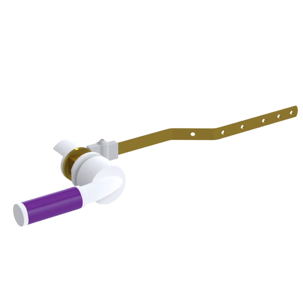 Rubinet Trip Levers Matt White