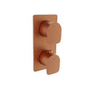 Baril Complete thermostatic pressure balanced shower valve with 1-way diverter