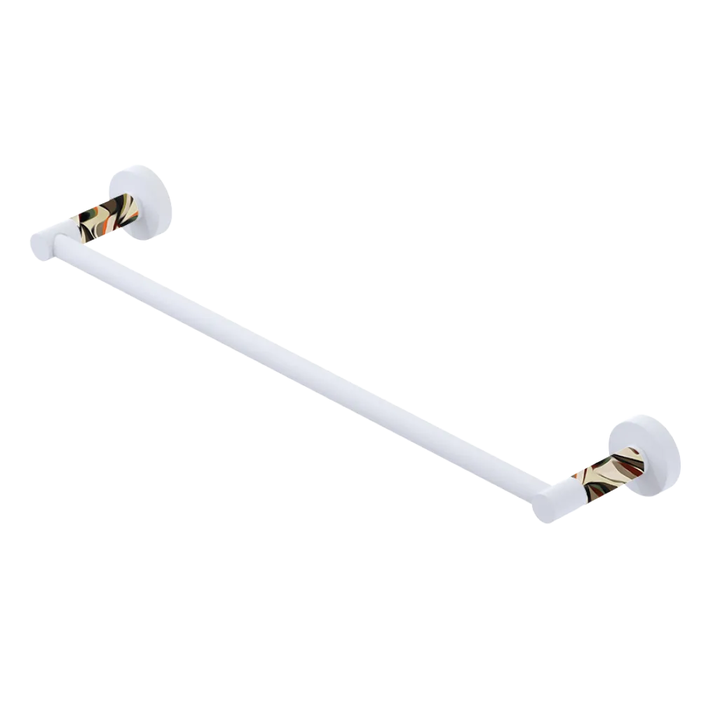Rubinet Towel Bar 18" Matt White