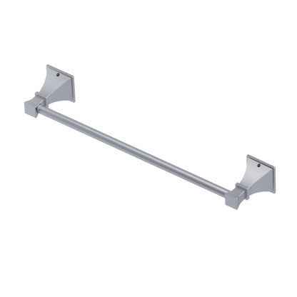 Rubinet Towel Bar 18" Satin Chrome