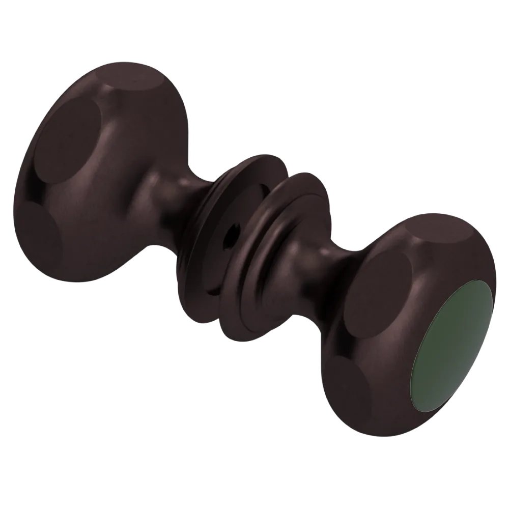 Rubinet Shower Door Knob (set) Oil Rubbed Bronze