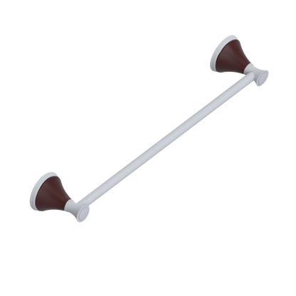 Rubinet Towel Bar 18" Matt White