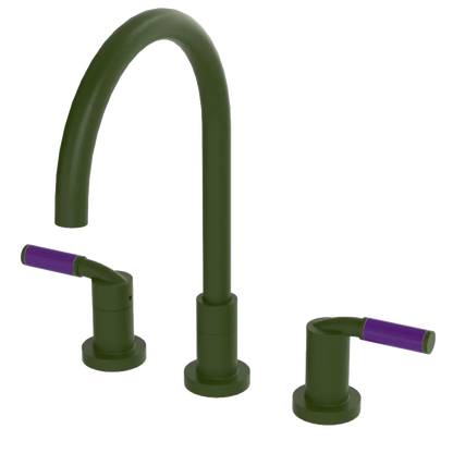 Rubinet Widespread Kitchen Set Green Envy