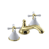 Rubinet Widespread Lav. Set. (less drain) Gold