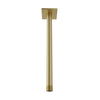 Baril 12" ceiling mounted shower arm, square flange