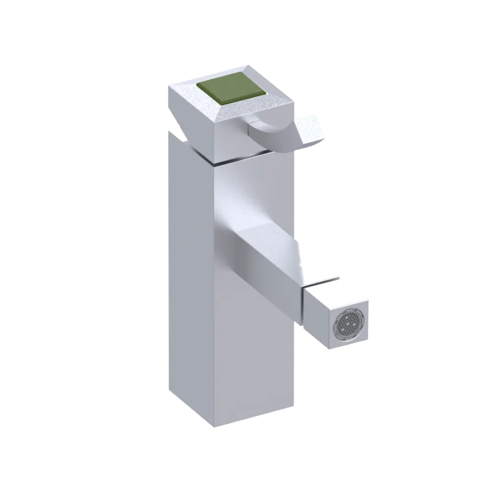 Rubinet Single Control Bidet Fitting (less drain) Satin Chrome