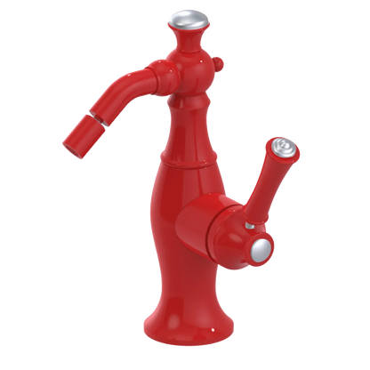 Rubinet Single Control Bidet Fitting (less drain) Red